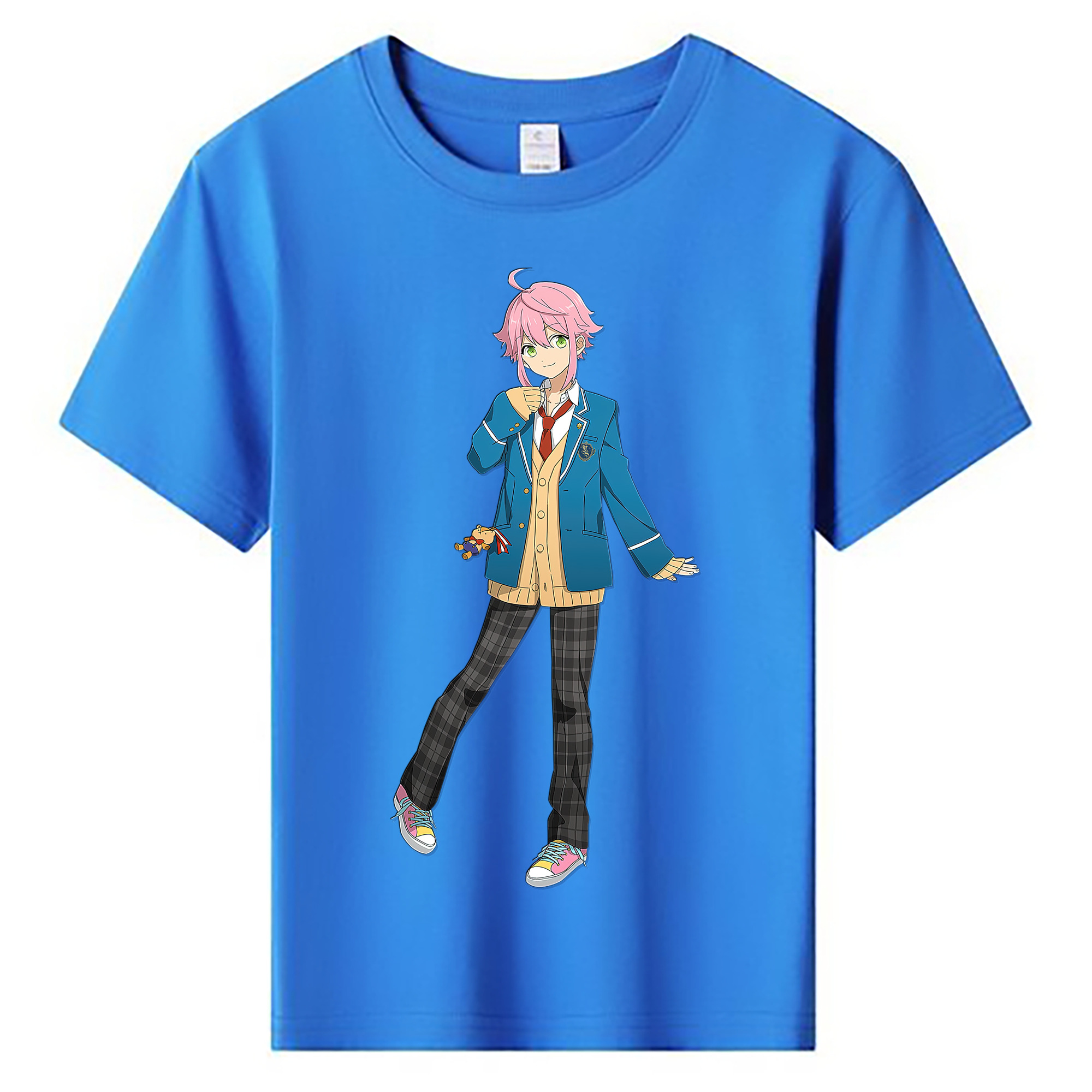 （画像用） あんさんぶるスターズ! Ensemble Stars 綿100％キッズTシャツ（フロントプリント）
